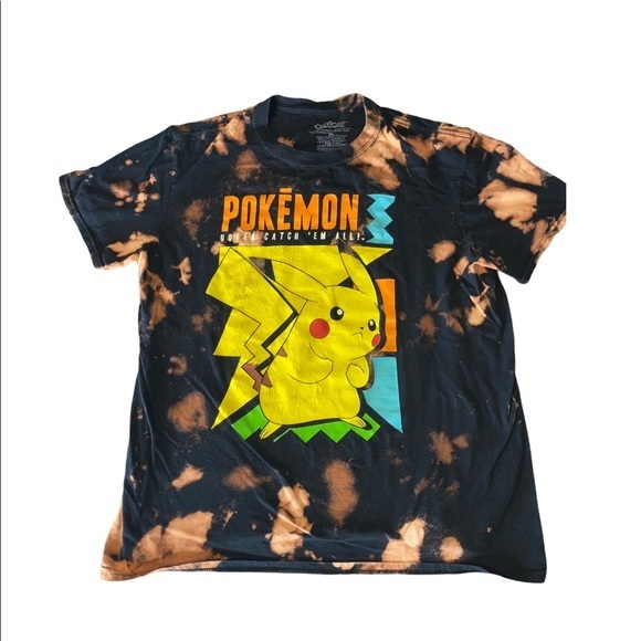 Other - Pokemon tshirt bleached size XL